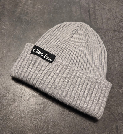 Winter Beanie "Ciao Fra." - WOVEN LABEL