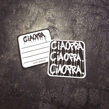 Bierdeckel "Ciao Fra." - NO DRIP