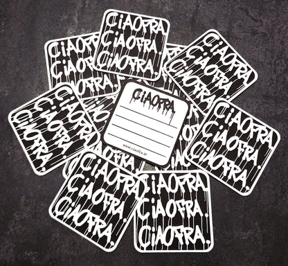 Bierdeckel "Ciao Fra." - NO DRIP