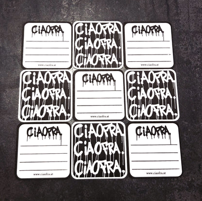 Bierdeckel "Ciao Fra." - NO DRIP