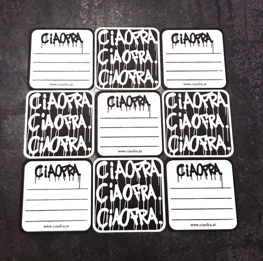 Bierdeckel "Ciao Fra." - NO DRIP