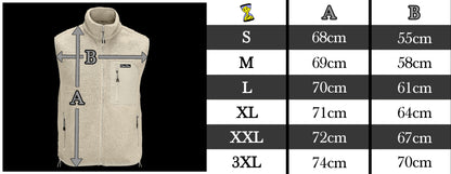 Teddy Fleece Weste "Ciao Fra." - WOVEN LABEL